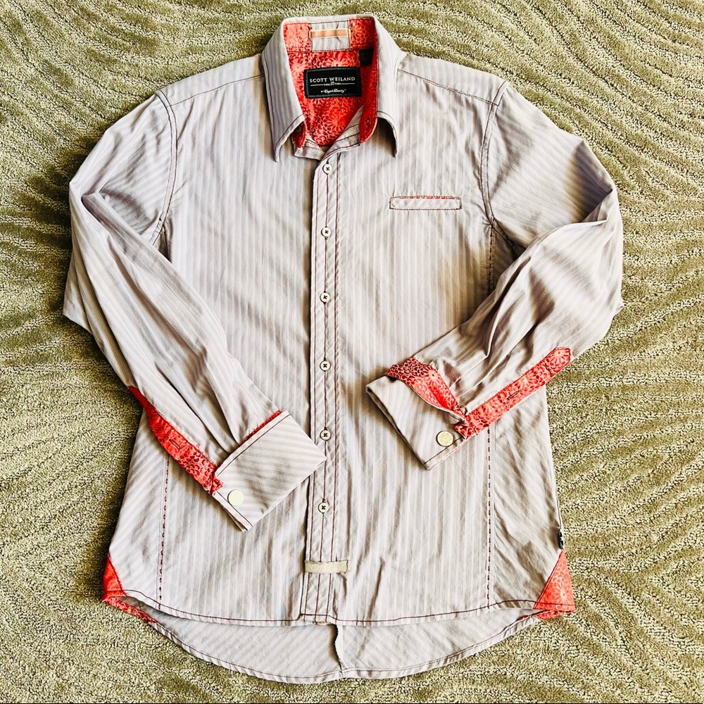 Scott Weiland By English Laundry Men’s Dress Shirt Size M